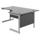 Olton Single Cantilever Corner Office Desk